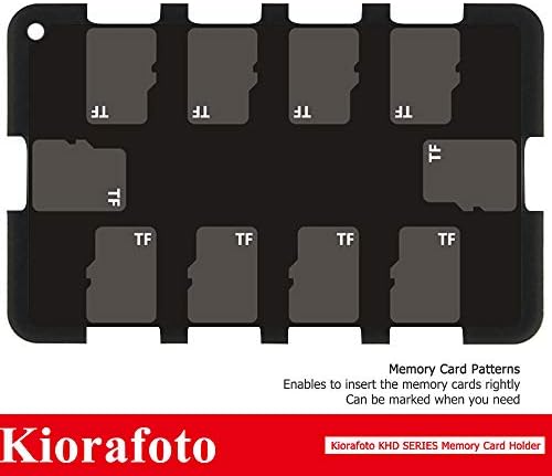 10 Слотови Носителот Мемориска Картичка + 24 парчиња Јасно Сд Картичка Случај: Камера Носителот Мемориска Картичка Со Јасно Пластични Сд