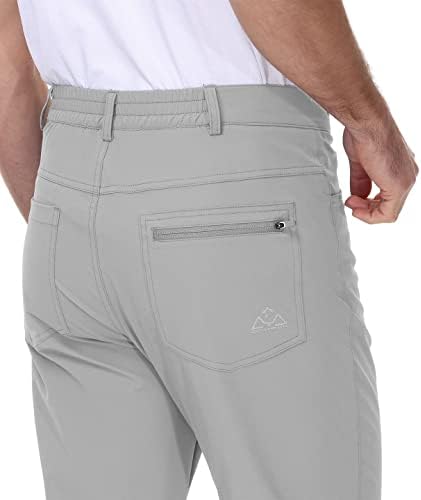 Машки за голф -панталони за мажите РДРУКО, лесни работи обични панталони со џебови