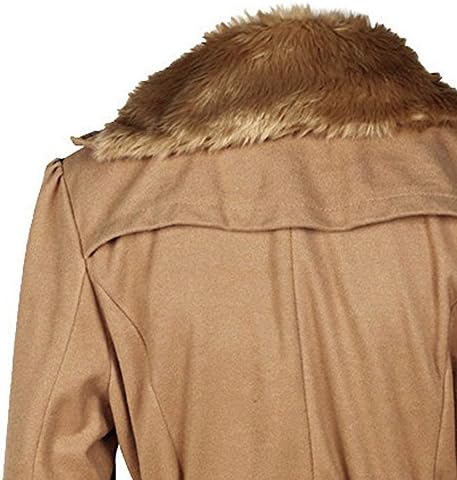 Список волна лапска рочка Парка палто жени топла надворешна облека со долга јакна со палто