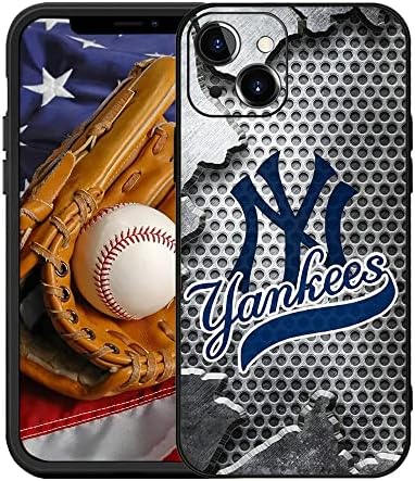 За Затајувач Бејзбол Навивачи Случај Покритие Компатибилен со iPhone 14 Плус, Тенок Одговара Заштитни Назад Случај Школка за