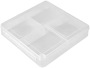 SLNFXC Свежо Чување Кутија Транспарентен Пластичен Плоштад Фрижидер Специјален Фрижидер Запечатени Храна одделение Складирање