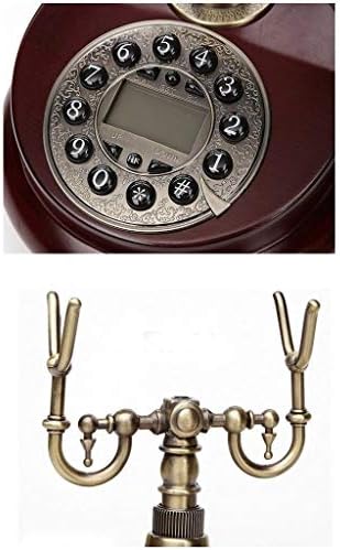 Uxzdx cujux ретро ротирачки телефонски телефонски антички жичен континентален телефонски телефон