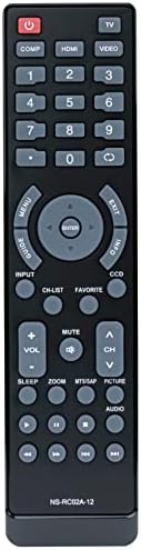 Beyution NS-RC02A-12 NSRC02A12 Replacement Remote Control Fit for Insignia LCD LED TV NS-32E960A12 NS-32E740A12 NS-15E720A12