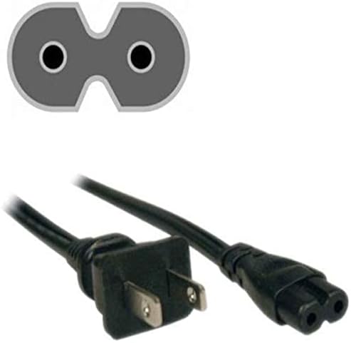 HQRP AC Power Cord Costribtion Compational со Haier TV-1900-060 30452180005 LE55F32800C LEC19B1320F LEC24B3320A LEC32B1380 LEC32B33200A HDTV