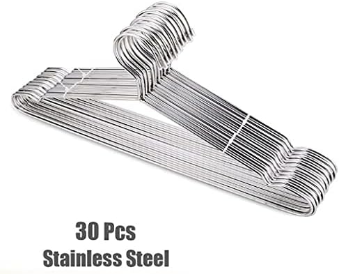 Хангар за метална облека FSYSM со жлеб/анти-карана закачалка од не'рѓосувачки челик
