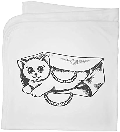 Азиеда „мачка во торба“ памучно бебе ќебе/шал