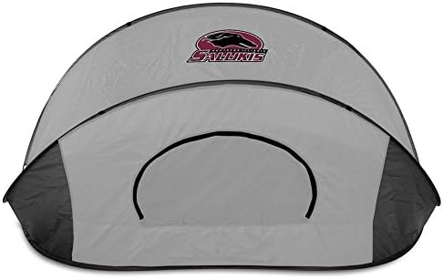 Пикник Време NCAA Јужен Илиноис Салукис Манта Дигитален печатен шатор, една големина, сива/црна боја
