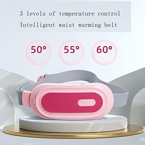 USB -појас за затоплување на TKHP, 3 вибрации Масажа 3 Температурен појас за греење, за жените да се загреат за да го олеснат менструацијата за