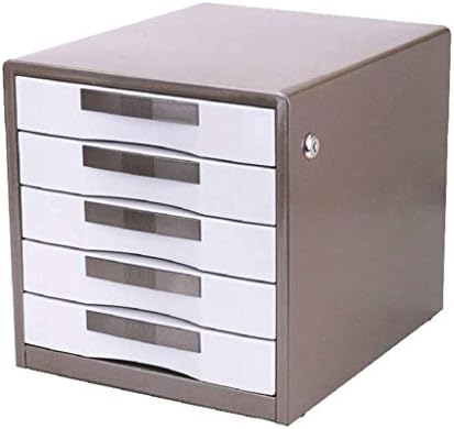 Управувач со датотеки MHYFC- Кабинет за датотеки со фиоки со заклучување, организатор на фиоки за десктоп ， 30 * 35 * 30.8cm