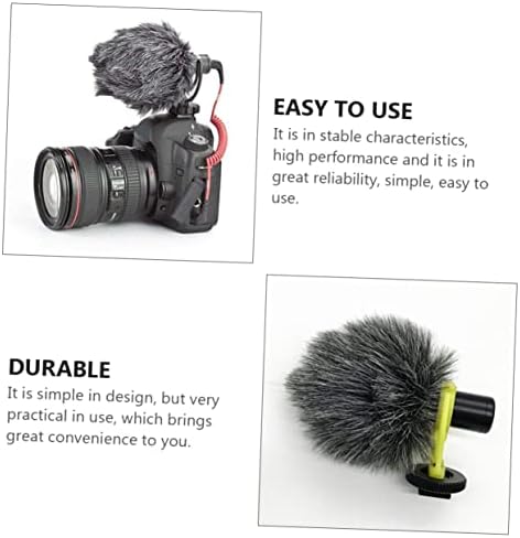 Nusitou додатоци перничиња за заштита на фотоапаратот Снабдување на ветерници за универзални додатоци DSLR микрофон микрофон