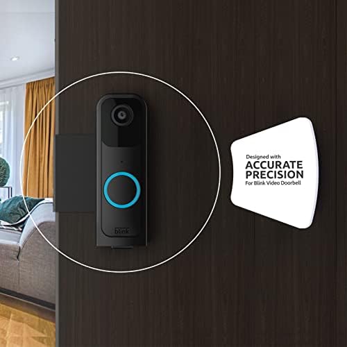 2023 година Надградена метална анти-кражба на видео-врата за монтирање за Blink Video Doorbell, целосна држач за монтирање од не'рѓосувачки