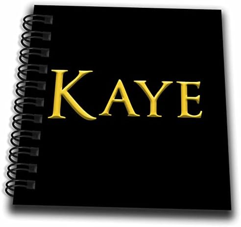 3drose kaye кул девојче име за бебе во САД. Yellowолта на црниот шарм подарок - цртање книги