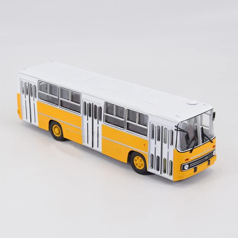 Советски автобус УССР Унгарски Икарус-260 автобус жолто-бело 1/43 ABS камион претходно изграден модел