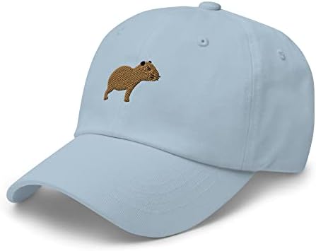 Lубовник на Capybara извезен unisex тато капа за капа