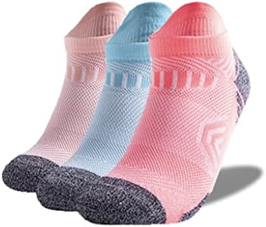 Eyhlkm 3 пара памучни чорапи за мажи и жени спортови чорапи со велосипедизам кошаркарски чорапи чорапи