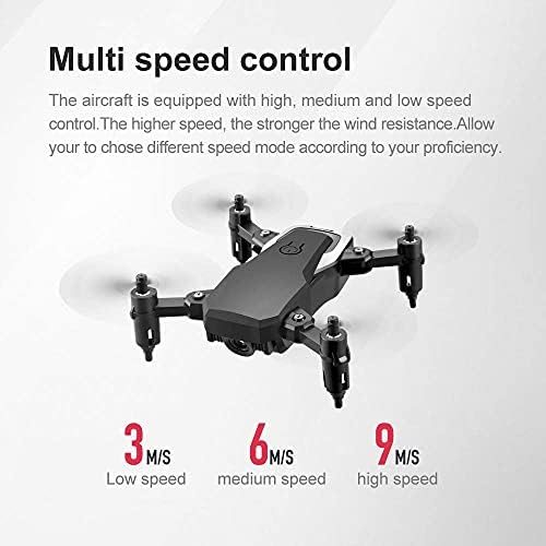 Prendre Drone со камера, 4K HD FPV мини дрон за деца и возрасни, преклопен RC Quadcopter со режим без глава, одржување на надморска височина,