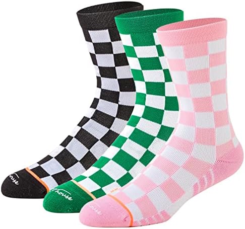 Оринспорт женски новини чорапи, амортизирани чорапи за трчање, смешни шарени чорапи подарок за жени