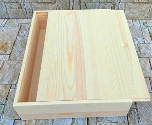 Anncus Easonov Правоаголна влечење цврста дрвена дрвена кутија кутии за кутии за подароци Мала дрвена кутија прилагодена дрвена кутија