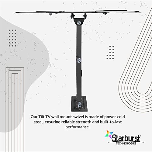 Starburst Технологии Вртлив Навалување Тв Ѕид Монтирање за 23 до 55 Рамен Панел Телевизори-Целосна движење fof Подобро Гледање