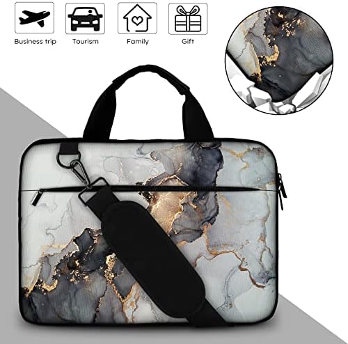 Торба за лаптоп на лаптоп icasso, тенок компјутерски чанта за чанти, куќиште за лесен сладок месинџер
