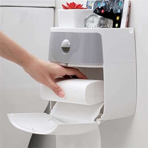 ДУВА Двослојна Хартиена Крпа Кутија За Складирање Решетка За Тоалетна Хартија Дома Без Удирање
