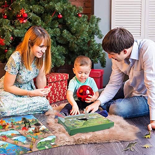 Календар За доаѓање 2022 Божиќни Подароци - 24 Дена Одбројување До Божиќниот Календар За Доаѓање За Деца Со Фигури За Играчки Од