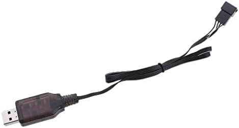 ZHJBD 7.4V USB до SM 4-пински Li-PO батерии за полнење кабел за играчки со беспилотни летала RC Toyscoding/2136