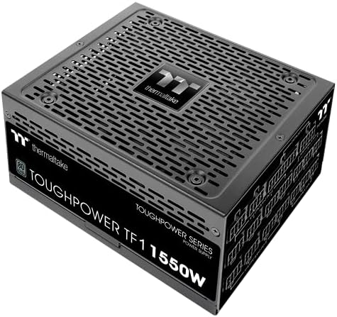 Thermaltake TargePower TF1 1550W 80+ Титаниум аналогни контролирани SLI & Crossfire Подготвен целосен модуларен и Intel Core i9-12900K Десктоп