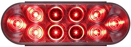 Оптроника Stl82rcbp Јасна Леќа И Црвени Диоди 6 Овална Запечатена LED Светлина