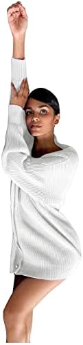 Преголем кардиган плетени џемпери за жени копче надолу v вратот плетени врвови лесни трендовски палто со долги ракави за надворешна облека
