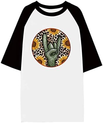 Teенски маички, смешно зајаче печатење женски маица цветни врвни тимови со кратки ракави туника