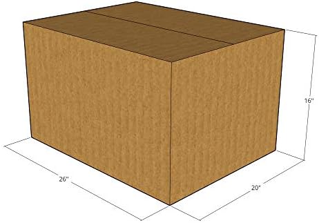 200 нови брановидни кутии - 26x20x16-32 ECT - LXWXH