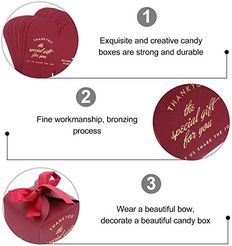 1 Сет 12 Парчиња Креативни Кутии За Складирање Свадбени Бонбони Кутии За Пакување Бонбони Од Хартија За Украси За Дома/Ѕид/Соба
