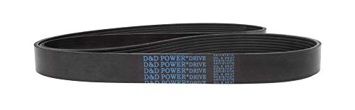 D&D PowerDrive 1045K1 Поли V појас, 1, гума