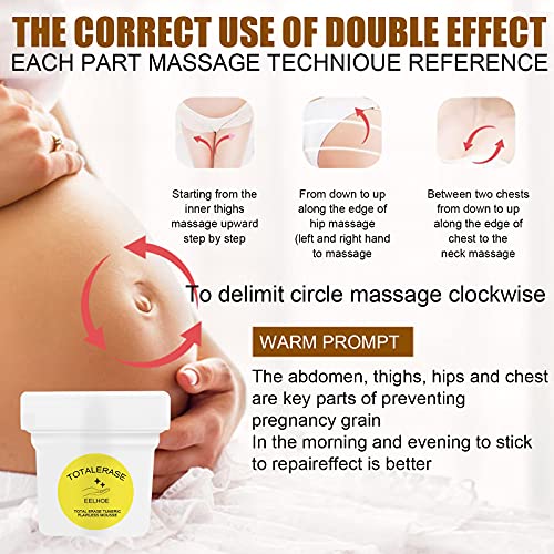 Бременост Органски стомак Вкупно тумерно бришење на избришување од зацврстување на лична нега на кожата за кожата