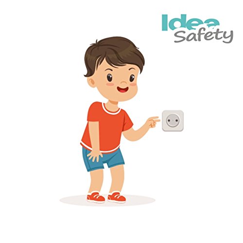 Излезните приклучоци опфаќаат јасен доказ за бебе бебе - електричен заштитник - безбедносни капачиња по безбедност на идеи - Основен дом