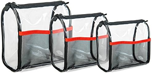 Шани Патни Торби За Шминка-Јасни Козметички Кеси - 3 Избрани големини - Викенд Авантуристичко Трио