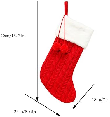 Голем витраж прозорец панел Зимски џемпер затворен домашен тревки за домашни дебели подни чорапи Божиќни мини чорапи карирани со кадифен манжетни