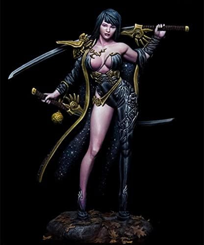 Гудмоел 1/24 75мм Античка фантазија Комплет за модел на жени воини во воин