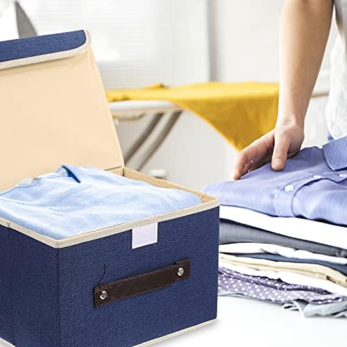 Неродеко Кутии Еднократно Преклопна Кутија За Складирање Облека Контејнер За Складирање Спална Соба Облека Организатор Кутии За