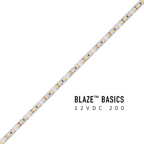 Диода LED Blaze ™ Основи 200 влажни ленти за локација Стрип 12V 3000K 100FT 2,93/ft spool