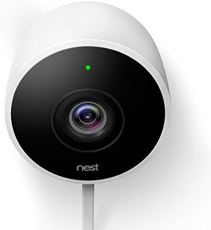 Безбедносна камера на гнездо камера w/ додатоци - бело