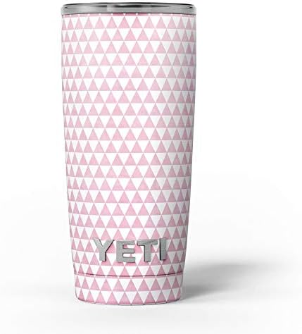 Дизајн Скинц Микро розовите точки од полкови - Комплет за винил за завиткување на кожата, компатибилен со чашите за ладилни ладилни