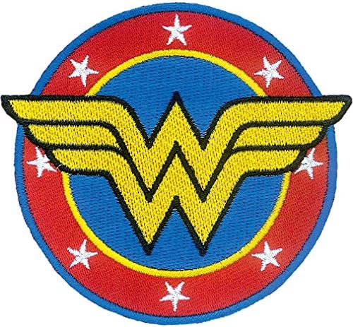 Ата -момче DC Comics Conder Wonder Woman Patch, железо на закрпи - подароци и стока