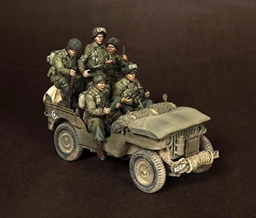 Гудмоел 1/35 Втората светска војна, во САД, пешадиска дивизија, смола, смола, комплет за модел/необработен и необоен минијатурен