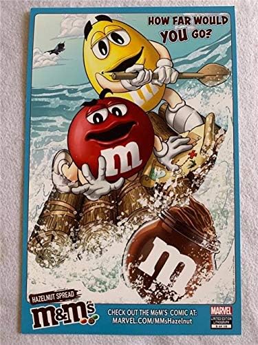 Marvel M&M's 11x17 Оригинален промо постер SDCC 2019 Ограничено издание Литограф 5 од 10