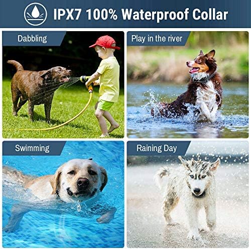 Hype далечински управувач со кучиња за обука на кучиња, електричен водоотпорен водоотпорен за 330 двор