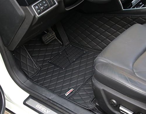 Вреди -МАТС предниот возач на страничниот под, душеци за предели за автомобили, SUV, сите временски услови цела сезонска заштита - црна со црно