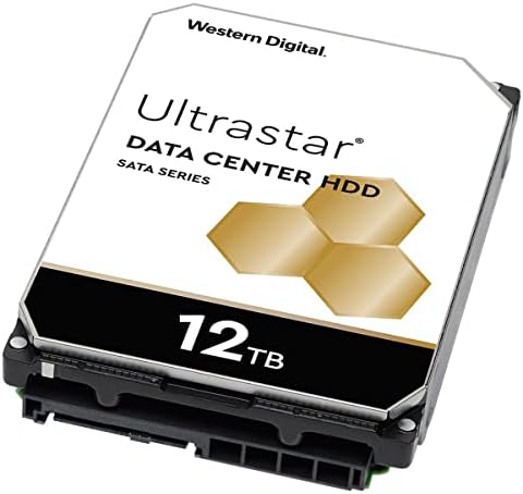 WD Ultrastar 12TB SATA III 3.5 Внатрешен Центар За Податоци HDD, 7200 ВРТЕЖИ ВО МИНУТА