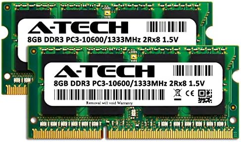 A-Tech 16 GB Memory Memory RAM меморија за Intel NUC5I3Mybe-DDR3 1333MHz PC3-10600 Non ECC SO-DIMM 2RX8 1.5V-Лаптоп и тетратка